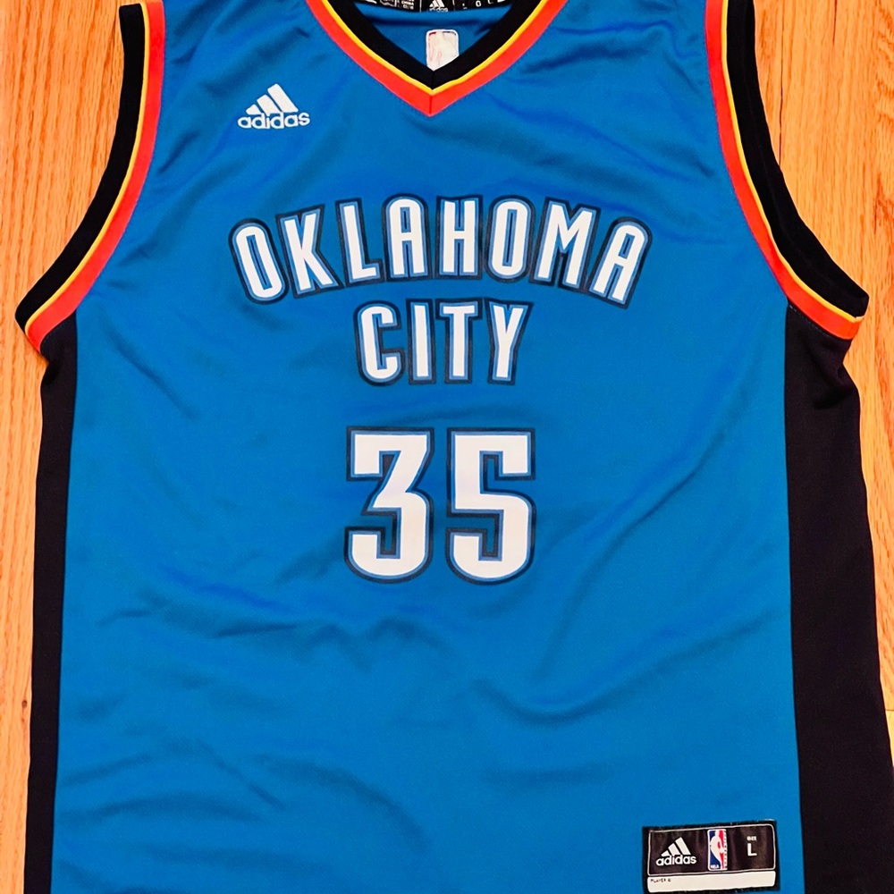 Adidas Oklahoma City Kevin Durant Jersey - Youth Large